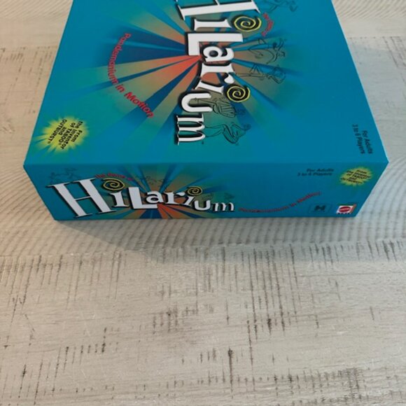 Vintage 2001 Mattel (Hersch) Hilarium Game - Picture 8 of 9